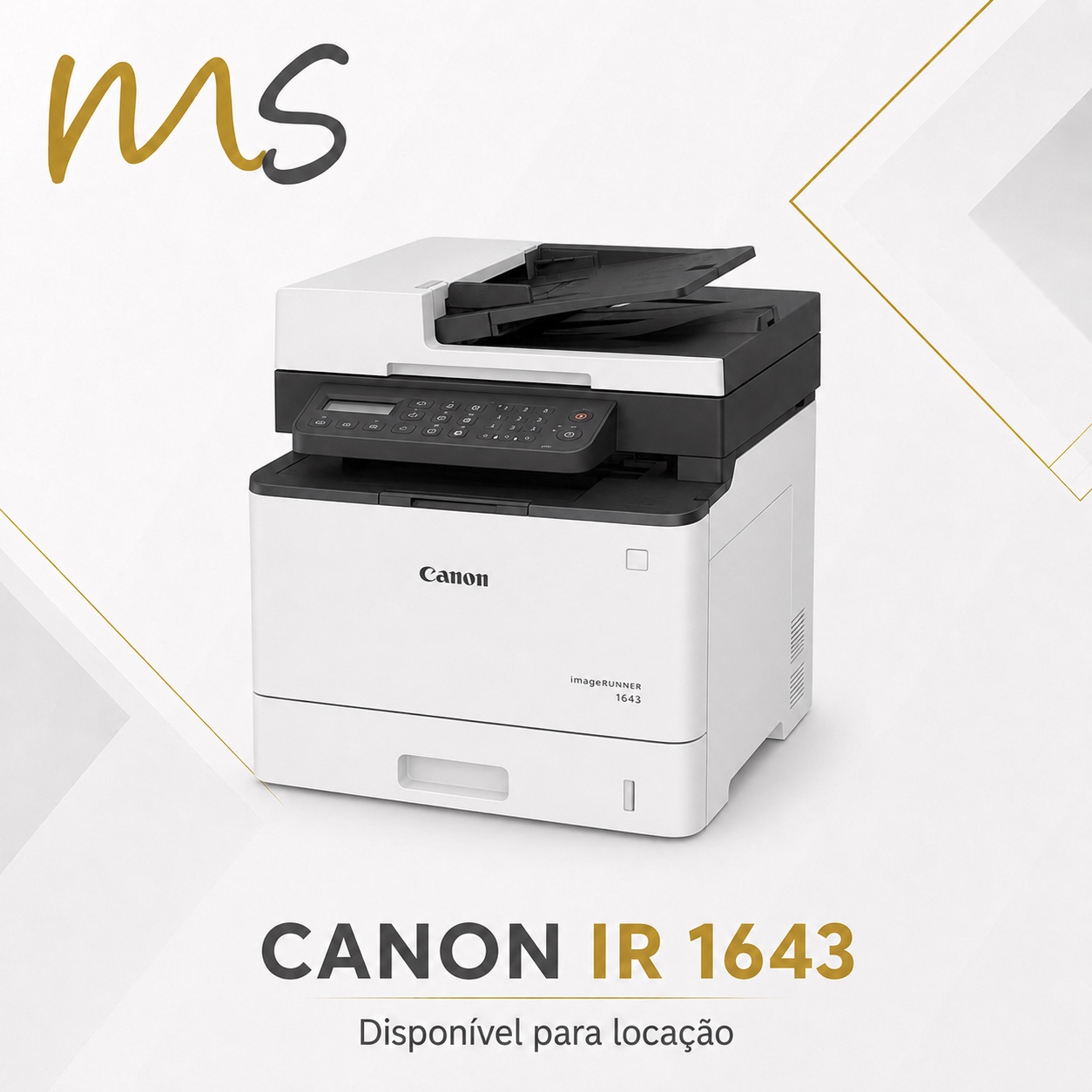 CANON IR 1643 disponível para locação